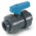 Кран шаровый ПВХ d=20, (тип BVD40, PTFE, EPDM) PN16 COMER