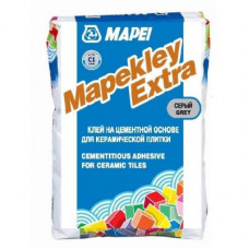 MAPEKLEY Extra, серый цементный клей д/плитки рос. пр-ва, 25 кг