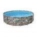Каркасный бассейн Bestway Loft 56886 (549х132 см) с картриджным фильтром, лестницей и тентом