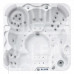 Гидромассажный бассейн IQUE Corsica 2000-CFL (200х200х89 см)