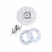 Прожектор светодиодный Aquaviva LED001B (HT201S) 546LED (36 Вт) NW White стальной