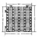 Коврик резиновый Aquaviva DE3030 зеленый